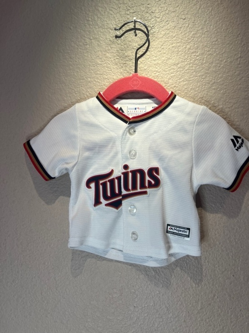 MLB Majestic Minnesota Twins Baby Baseball Jersey Size 0-3 Months